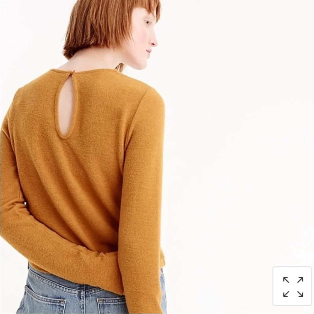 J.Crew Cropped long-sleeve T-shirt